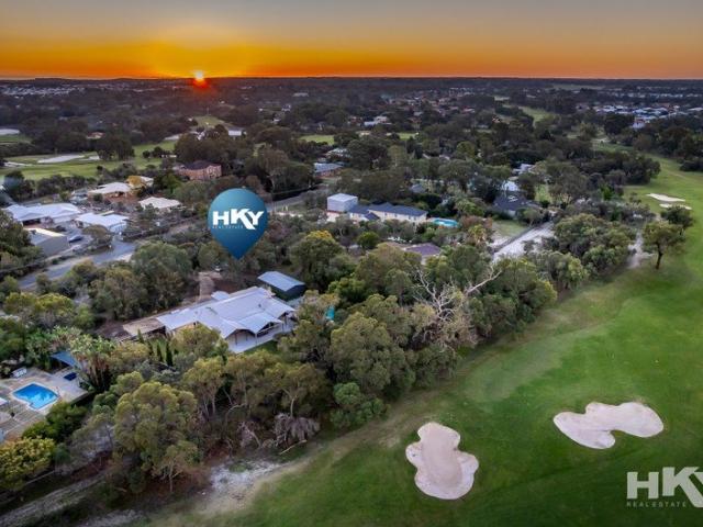 AN ACRE OF TRANQUILITY WITH SPECTACULAR GOLF COURSE OUTLOOK