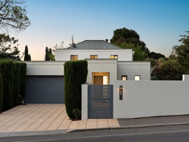 An architectural design unlike anything else in its idyllic Mitcham pocket.