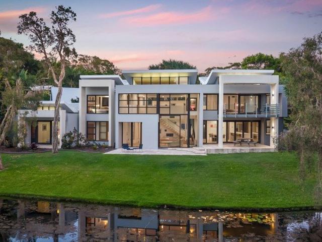 An Architectural Icon, Offered Turnkey Gabriel & Elizabeth Poole Design Company The Lakes Coolum