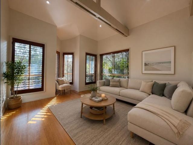 An Architecturally Designed Family Retreat with a Bushland Outlook with self contained Granny Flat