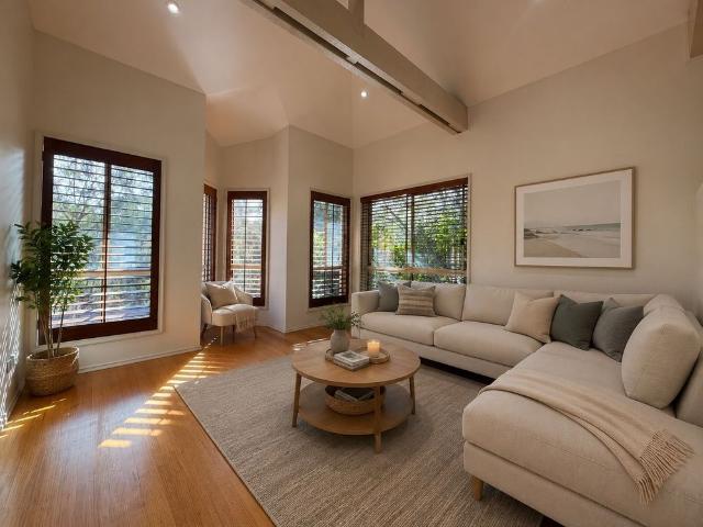 An Architecturally Designed Family Retreat with a Bushland Outlook with self contained Granny Flat