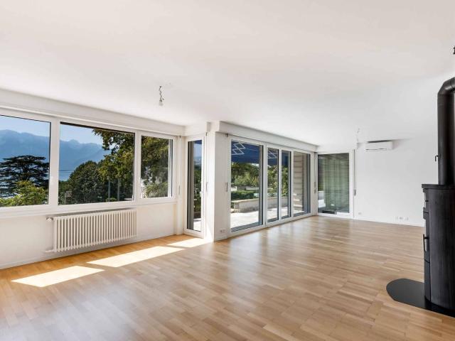 An den Toren von Vevey, 4,5 Zimmer mit Terrasse und Garten