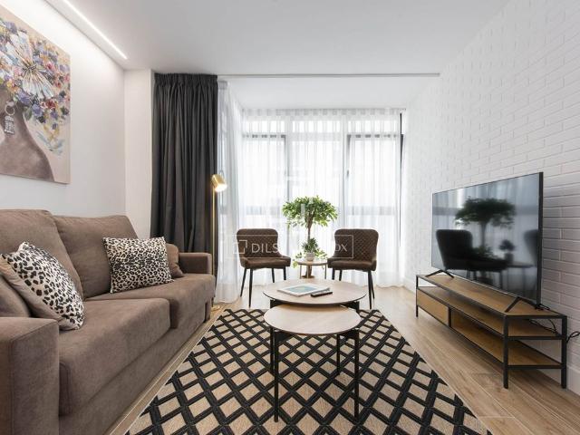 An elegant, modern, fully furnished apartment for rent in the city centre of Vigo, Pontevedra