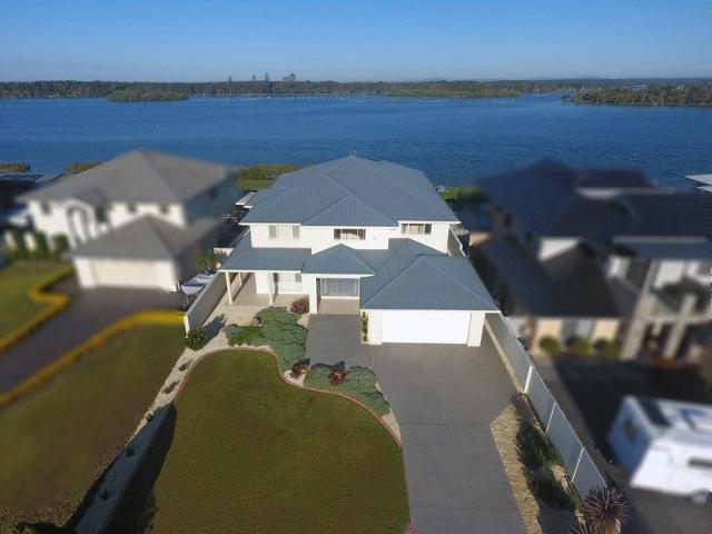 An exceptional home with exceptional river views.