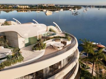 An Iconic Waterfront Pavilion on Sovereign Islands