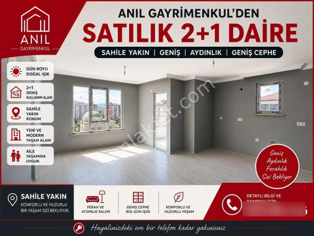 Anıl Gayrimenkul Bahçelievler Mah.sahile Yakın 2+1 Satılık Daire
