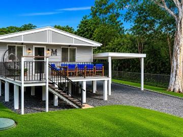 An Old Soul Island Home with New finishes. blends Character and Modern Ease!