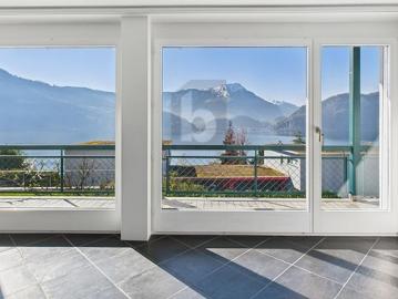 Horw, Kanton Luzern - Terrasse, Schwimmbad