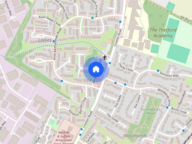 Anna Gurney Close, Thetford