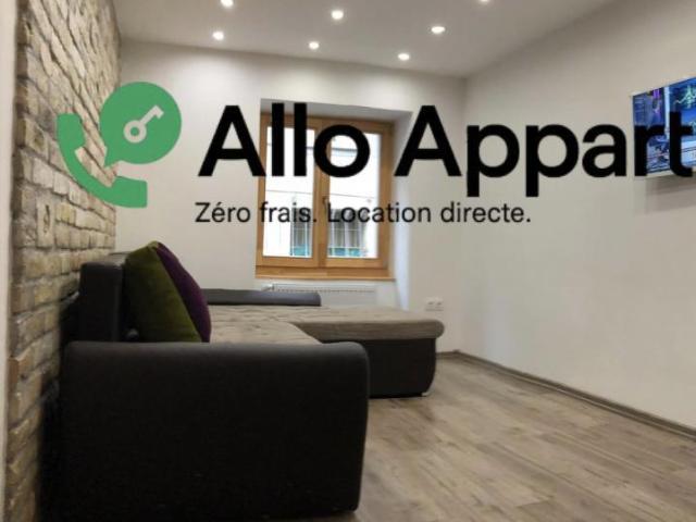 Annecy quartier des Romains – Studio 36 m² meublé avec mezzanine et bar cuisine