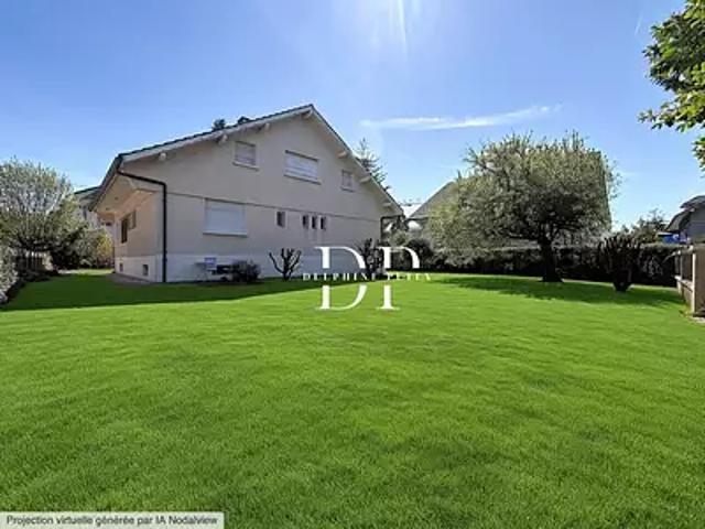 Annemasse 74100 Achat / Vente maison 6 pièces t6 jardin cave