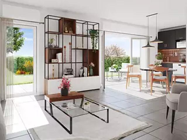 Annemasse 74100 Programme neuf appartement neuf à vendre t4 BBC TVA 5,5% Pinel