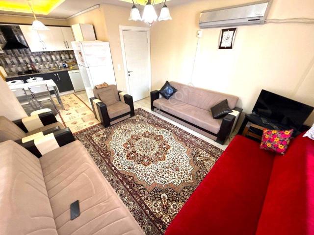 anahtarı Melodi'den Acil Kiralık 1+1 Full Eşyalı Ön Cephe Cam Balkonlu Daire