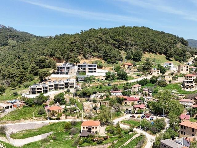ÇANAKKALE ARIKLI'DA MİDİLLİ MANZARALI SATILIK 2+1 DUBLEKS VİLLA