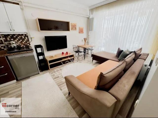 Çanakkale Barbaros Yeni Kordona Yakın Eşyalı Kiralık 1+1 Daire
