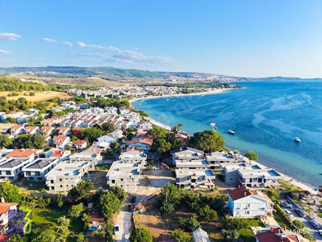 ÇANAKKALE DARDANOS SAHİLE BİRKAÇ ADIM MESAFEDE SATILIK 4+1 VİLLA