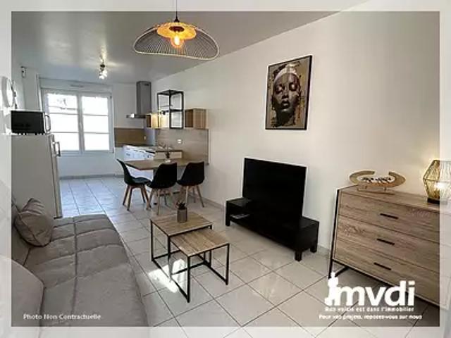 Ancenis Saint Géréon 44150 Location appartement 1 pièce t1 au dernier étage