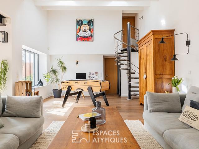 Ancien chai familial sublimé en une lumineuse maison d'archi. 174m² Dolus d'Oléron