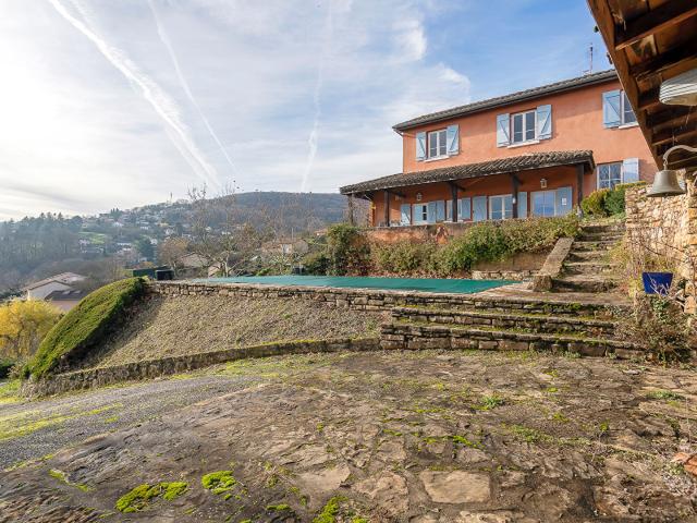 Ancienne maison de vigneron avec vue d'exception