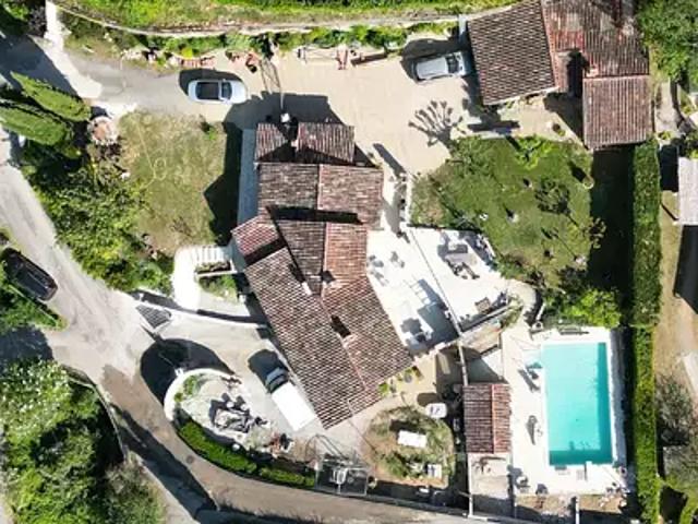 Anduze 30140 Achat / Vente maison 9 pièces t9 piscine jardin