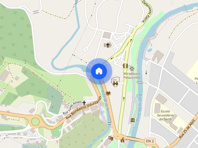Andar de Moradia T2 para alugar na Sertã