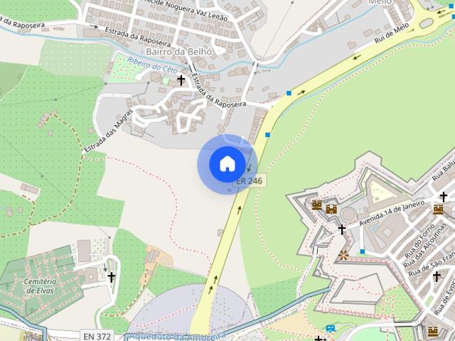 Andar de Moradia T2 para alugar em Elvas