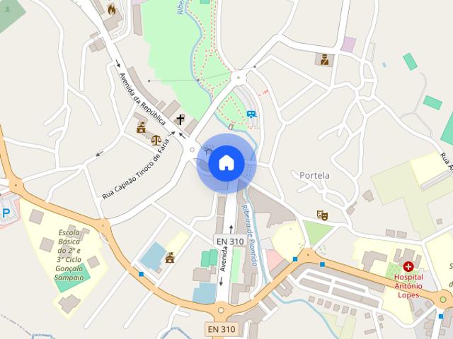 Andar de Moradia T2 para alugar em Póvoa de Lanhoso