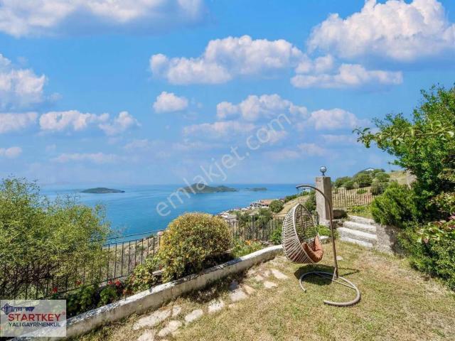 Çandarlı Da Panoramik Deniz Manzaralı Satılık Dubleks Villa