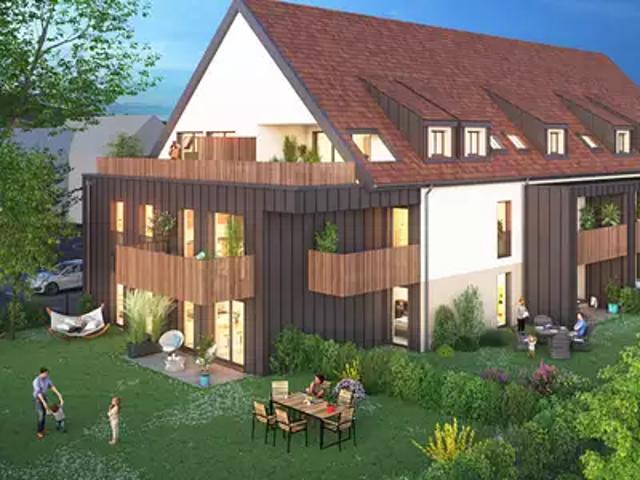 Andlau 67140 Achat / Vente appartement neuf 3 pièces t3 balcon
