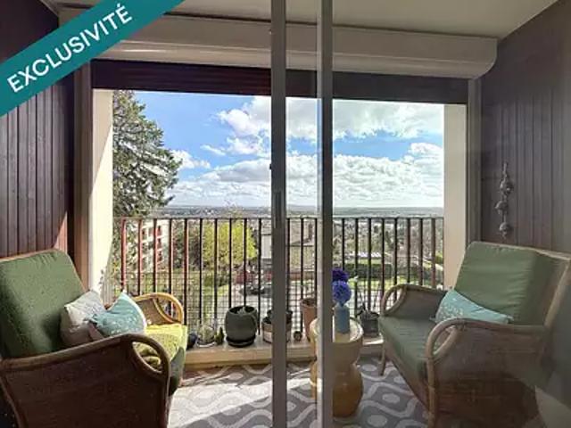 Andrésy 78570 Achat / Vente appartement 3 pièces t3 balcon parking