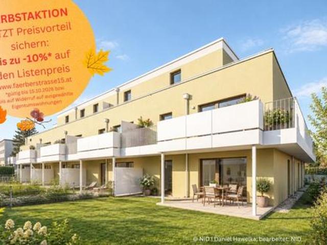 Anfragen, Besichtigen und Einziehen im Faerber² BEZUGSFERTIGE EIGENTUMSWOHNUNGEN PROVISIONSFREI