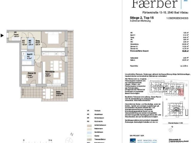 Anfragen, Besichtigen und Einziehen im Faerber² BEZUGSFERTIGE EIGENTUMSWOHNUNGEN PROVISIONSFREI