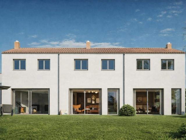 Angebaute Villa im Bau – 4,5 Zimmer – Mittlere Villa in Bure