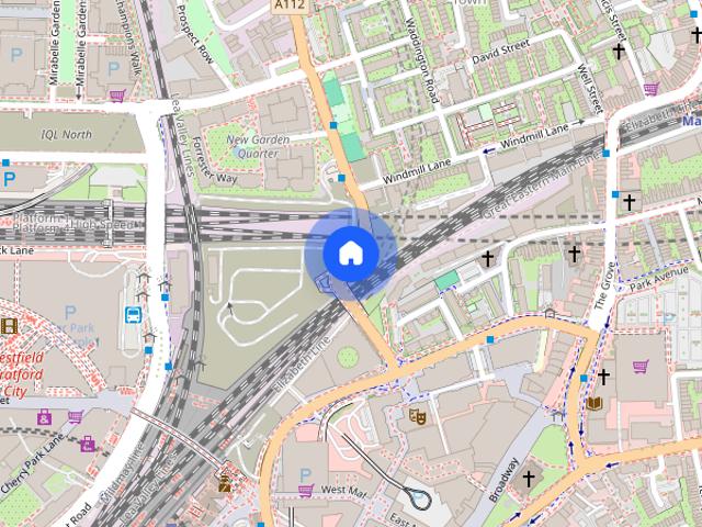 Angel Lane, Stratford, London, E15