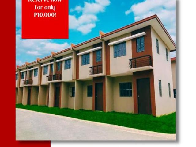 Angeli Townhouse Affordable 2 Storey House & Lot for sale
