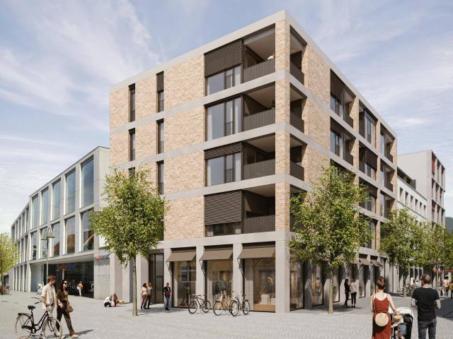 angenehm wohnen auch bei sommerlichen Temperaturen: 2 Zimmerwohnung mit Free Cooling, Erstbezug im Zentrum von Dornbirn!