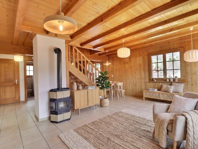 Angenehmes Penthouse Doppelhaus zum Verkauf in Château d'Oex