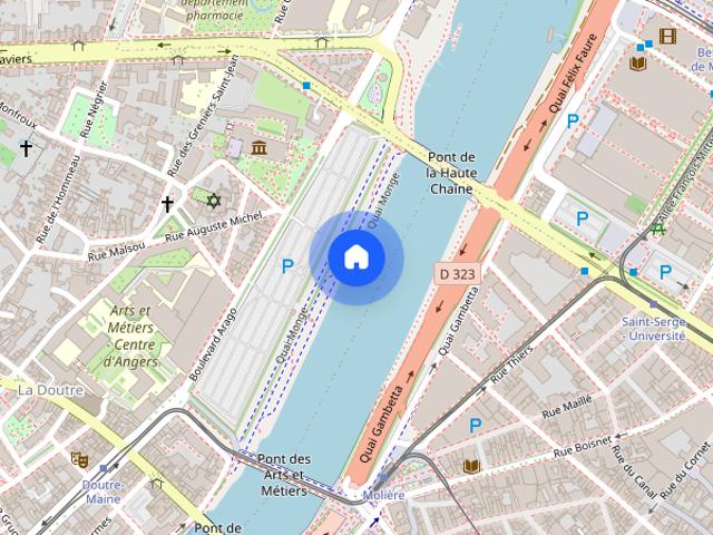 ANGERS QUARTIER SAINT SERGE APPARTEMENT T2