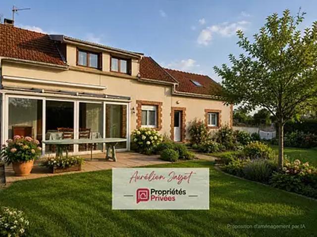 Angerville l'Orcher 76280 Achat / Vente maison 6 pièces t6 jardin