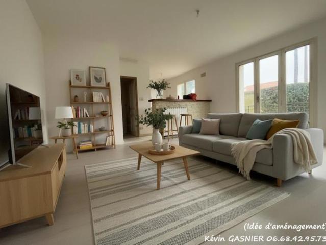 ANGOULEME 16000: Appartement 48m2 T2 lumineux avec parking
