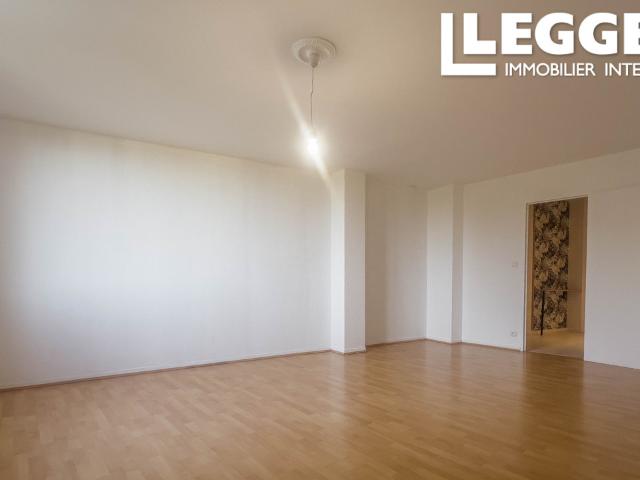 Angoulême Victor Hugo – Appartement 39,74 m² en très bon état avec vue dégagée