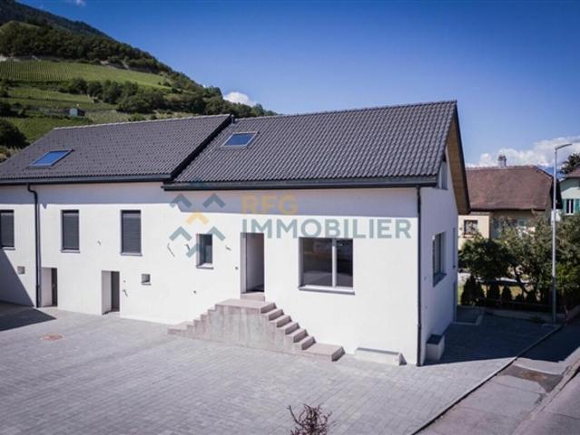 Angrenzende Villa 4,5 Zimmer in Réchy