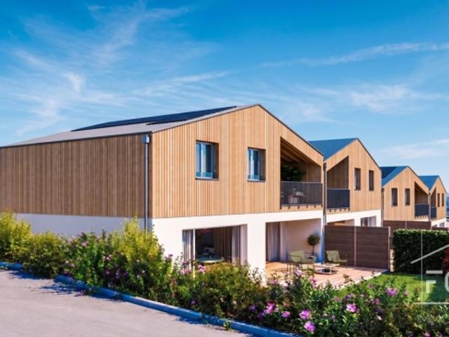 NEUE Villa 4,5 S. 131 m² – Garten, Terrasse 39 m² und Blick auf Dents du Midi – Muraz