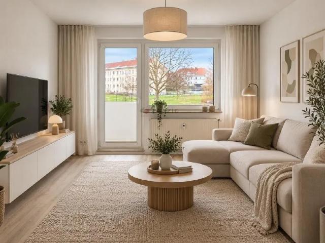 Ankommen. Wohlfühlen. Zuhause sein. 3 Raumwohnung mit Balkon in Bad Köstritz