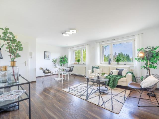 Ankommen & Aufatmen–3 Zimmer Wohnung im Grünen nahe Salzburg