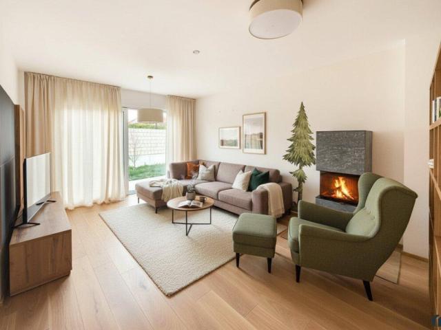 Ankommen. Durchatmen. Zuhause sein. Moderne Doppelhaushälfte mit Garten und 2 Terrassen in Absdorf