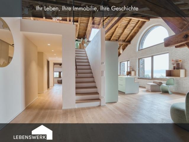 RESERVIERT Anlegen, ankommen und bleiben. Exklusive Loftwohnung im Kornhaus, Romanshorn TG