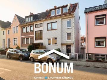 Anleger aufgepasst! Marktgängiges u. solides MFH mit 3 WE in guter Vermietungslage 1 WE frei