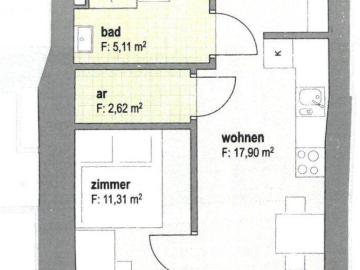 Anlegerwohnung Top E05, 2 Zimmer, dzt. vermietet, Innsbruckerstraße 15, 6130 Schwaz
