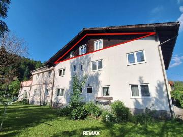 Anlegerwohnung im Herzen von St. Aegyd am Neuwalde – Vermietete Dachgeschoßwohnung